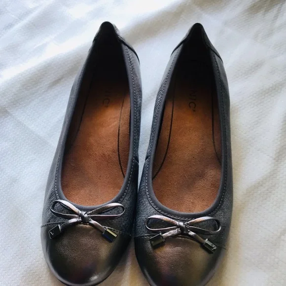 Vionic Women's Minna Ballet Flat Pewter Pewter silver /gray - Picture 5 of 15
